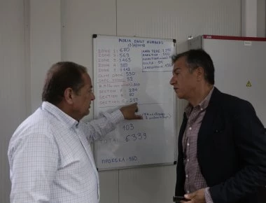 Στη Μόρια ο Θεοδωράκης: «Το Αιγαίο είναι θάλασσα ειρήνης»